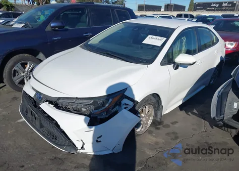 2022 Toyota Corolla Hybrid Le z USA, uszkodzony, nr VIN JTDEAMDE1N3009005